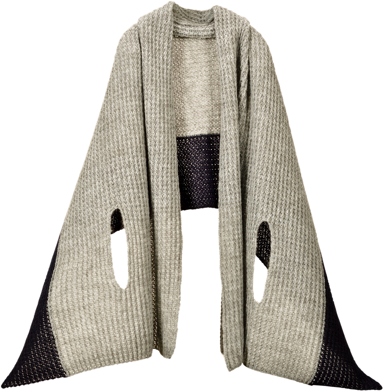 mino/nico/あったか冬のモヘア ツートンカラー